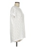 Rebecca Minkoff White Short Sleeve Blouse Size M - photo 4