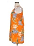 Unbranded Tropical Orange Cocktail Dress Size 0X (estimated) - photo 5