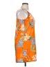 Unbranded Tropical Orange Cocktail Dress Size 0X (estimated) - photo 4