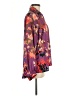 Unbranded 100% Polyester Purple Long Sleeve Blouse Size M - photo 4