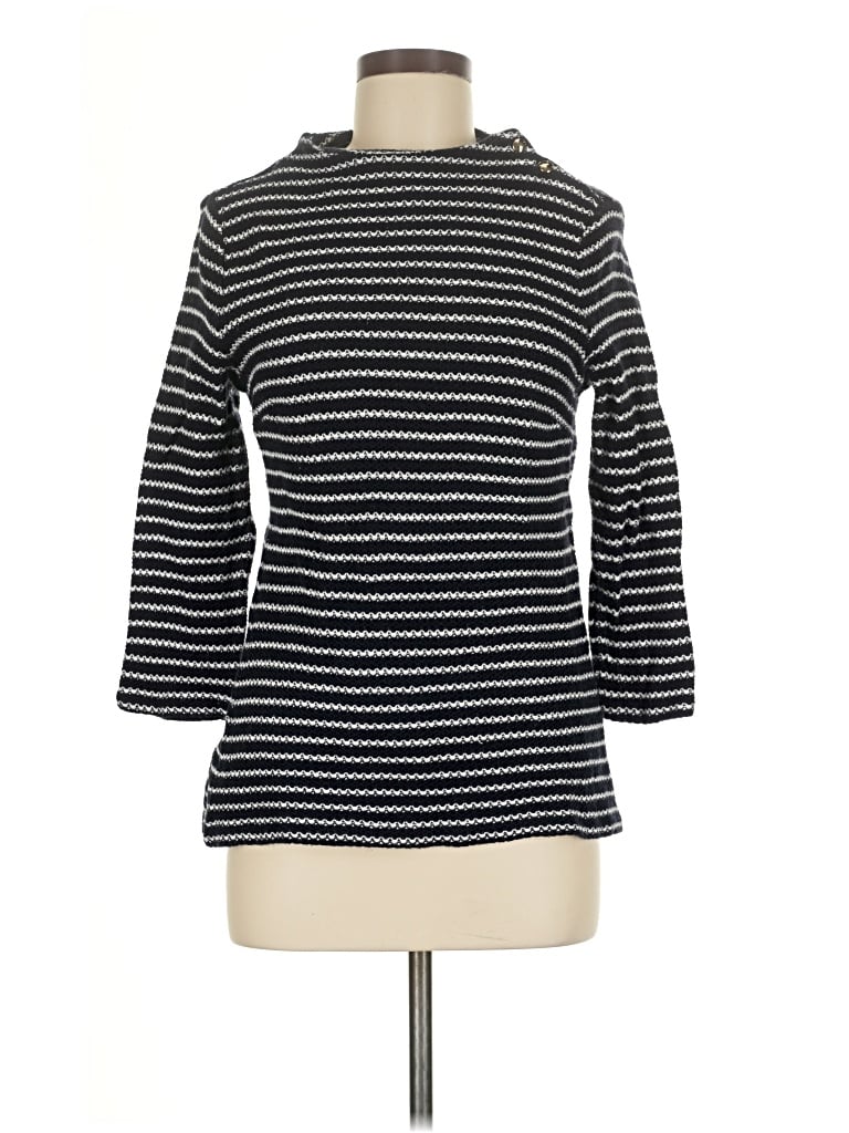 Pre-owned Talbots Turtleneck Sweater In Black