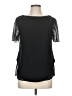 Akris Punto Black Short Sleeve Blouse Size 8 - photo 1
