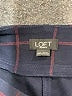 Ann Taylor LOFT Plaid Blue Leggings Size XS - photo 7