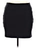 Mossimo Solid Black Casual Skirt Size 14 - photo 1