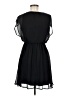 Lush Solid Black Casual Dress Size M - photo 2