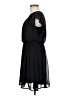 Lush Solid Black Casual Dress Size M - photo 5