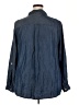 d/C Jeans 100% Lyocell Blue Long Sleeve Button-Down Shirt Size 2X - photo 2