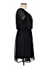 Lush Solid Black Casual Dress Size M - photo 4