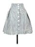 Unbranded Stripes White Casual Skirt Size XXS (estimated) - photo 1