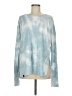 Glyder Tie-dye Blue Pullover Sweater Size M - photo 1
