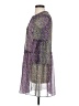 BCBGeneration 100% Polyester Paisley Purple Casual Dress Size S - photo 5