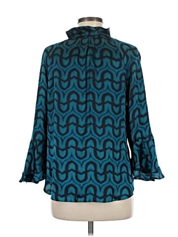 Alice & Trixie Long Sleeve Silk Top (view 2)