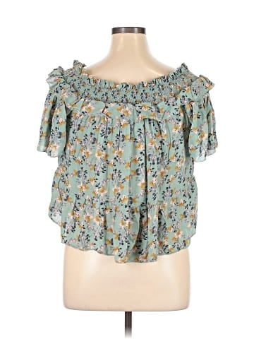 William Rast Short Sleeve Blouse (view 2)