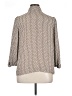 Max Studio Polka Dots Ivory 3/4 Sleeve Button-Down Shirt Size XL - photo 2