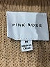 Pink Rose Tan Pullover Sweater Size M - photo 7