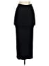 Bisou Bisou Solid Black Formal Skirt Size XS - photo 2