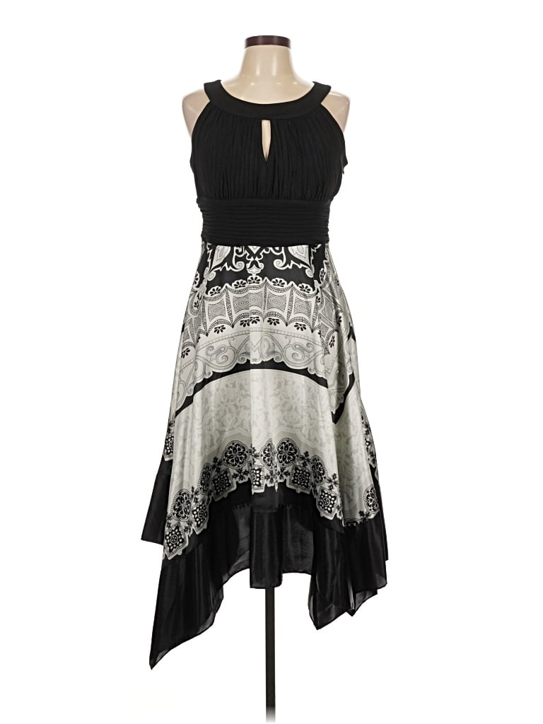 Pre-owned Signature Cocktail Dress In Black