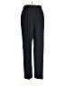 Brooks Brothers Solid Black Wool Pants Size 12 - photo 1