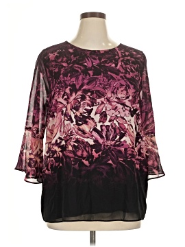 Calvin Klein 3/4 Sleeve Blouse