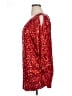 Roaman's Red 3/4 Sleeve Blouse Size 14 (M) - photo 5