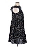 Shein Curve 100% Polyester Stars Black Casual Dress Size 0X - photo 4