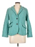 Talbots Tweed Teal Blazer Size 12 - photo 1