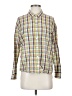 BDG Plaid Yellow Long Sleeve Button-Down Shirt Size S - photo 1