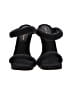 Good American Black Sandals Size 6 - photo 2
