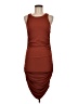 Assorted Brands Solid Brown Casual Dress Size 8 - photo 1