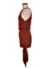 Assorted Brands Solid Brown Casual Dress Size 8 - photo 5
