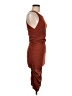 Assorted Brands Solid Brown Casual Dress Size 8 - photo 4