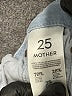 Mother Stripes Blue Jeans Size 25 waist - photo 8