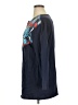 ASHRO Color Block Blue 3/4 Sleeve Blouse Size XL - photo 5