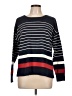 Gap Outlet 100% Cotton Stripes Black Pullover Sweater Size L - photo 1