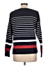 Gap Outlet 100% Cotton Stripes Black Pullover Sweater Size L - photo 2