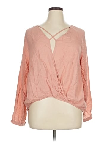 Eyeshadow Long Sleeve Blouse (view 1)