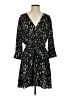 Express Outlet Animal Print Teal Casual Dress Size S - photo 1