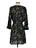 Express Outlet Animal Print Teal Casual Dress Size S - photo 2
