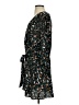 Express Outlet Animal Print Teal Casual Dress Size S - photo 5