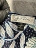 J Valdi Paisley Blue Jumpsuit Size XS - photo 4