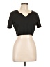 Shein Black Short Sleeve T-Shirt Size 12 - photo 1