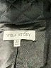 Willa Story 100% Polyester Argyle Black Jacket Size XS - photo 6
