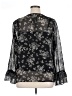 Alyx 100% Polyester Black Long Sleeve Blouse Size XL - photo 2