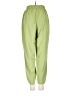 Unbranded Solid Green Casual Pants Size S - photo 2