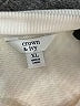 Crown & Ivy 100% Polyester White Pullover Sweater Size XL - photo 7