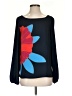 Ann Taylor LOFT 100% Polyester Blue Long Sleeve Blouse Size XS - photo 1