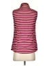 Red Camel 100% Polyester Stripes Burgundy Vest Size S - photo 2