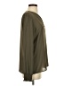 Calvin Klein 100% Polyester Green Long Sleeve Blouse Size XS - photo 4
