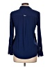 Guess Blue Long Sleeve Blouse Size L - photo 2