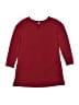 Cat & Jack Chevron-herringbone Burgundy Dress Size 5T - photo 2